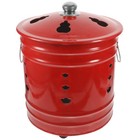 Emaille Brennende Eimer Papiergeld Verbrennungsspapierbrennende Fass mit Haken