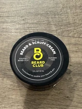 The Beard Club Beard & Scruff Cream Soothing Soothes Beard Itch Hydrates 2oz