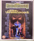 TSR 1104 AD&D Forgotten Realms: The Ruins of Undermountain II: The Deep Levels
