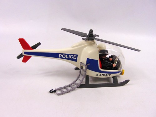 Playmobil Polizei Rettungshubschrauber 3908 mit OVP und Anleitung - Bild 9 von 17