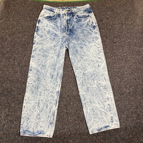 Rag & Bone Denim Jeans Ruth Super High Womens 30x29 Blue Straight Reflection