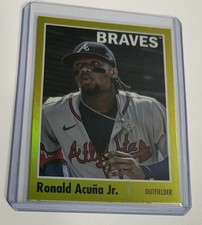 2024 Topps Archives Gold Foil #116 Braves RONALD ACUNA Jr.