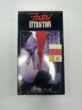 Rare "Fatal Attraction" (1987) Sealed and New Thriller VHS 1988 Release