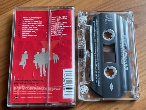 Definitive INXS Cassette Tape (TH 2002) Post Rock Alternative 90s - Picture 2 of 3