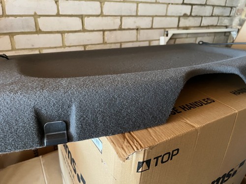 Vauxhall (Opel) Corsa C - Rear Parcel Shelf - Luggage Load Cover - Grey (Silver) - Picture 7 of 8
