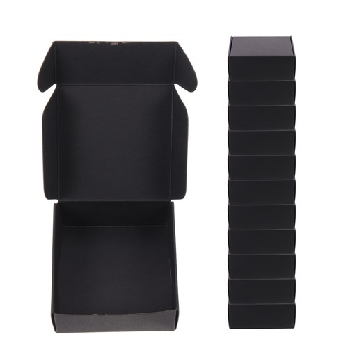 20 Pcs Shipping Boxes Black Packaging Office for Posting Paper Wrapping Mailer - Picture 12 of 12