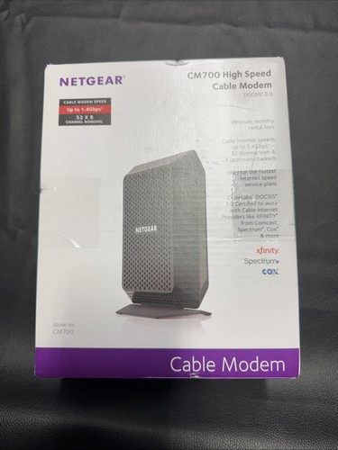 NETGEAR CM700 High Speed Cable Modem DOCSIS 3.0 - Picture 1 of 4