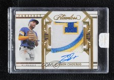 2024 Panini Flawless Prospect Gold /10 Jackson Chourio RPA Rookie Patch Auto RC