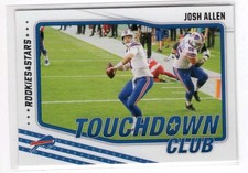 2021 Panini Rookies & Stars - #TDC-10 - Josh Allen - Touchdown Club - Bills