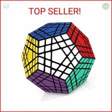 Ganowo Megaminx Speed Cube Gigaminx 5x5 Cubes Brain Teasers Games Magic Twist Pu
