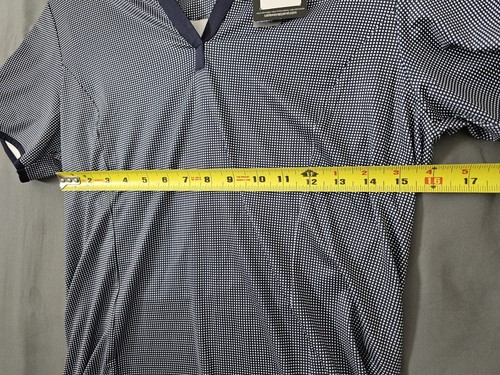 Callaway NWT Opti Dri Womens Small Blue Short Sleeve Golf Performance Polo Shirt - Picture 5 of 8