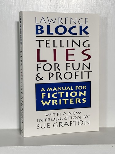 Telling Lies for Fun & Profit SIGNED Lawrence Block 1981 TPB Book Sue Grafton - Picture 5 of 5