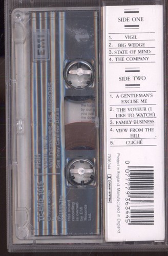 Fish Vigil In A Wilderness of Mirrors cassette UK Emi 1990 cassette TCEMD1015 - Picture 2 of 2