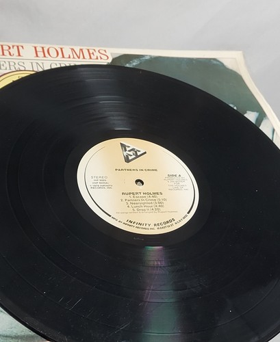 RUPERT HOLMES - PARTNERS IN CRIME - Vinyl Lp Record Album 1979 INFINITY INF 9020 - Bild 5 von 6