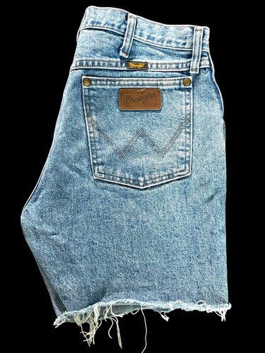 Wrangler pantaloncino uomo taglia 32 blu denim cowboy 47MWZ vestibilità regolare taglio - Foto 3 di 10