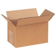GRAINGER APPROVED 11K591 PK 25 Shipping Box,7x4x4 in 11K591