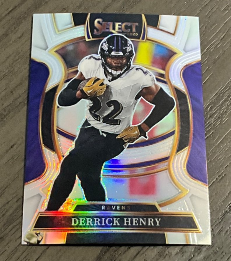 2025 Panini Select # 60 Derrick Henry Concourse Silver Prizm 2025 Panini Select # 60 Derrick Henry Concourse Silver Prizm
