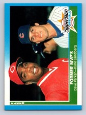 1987 Fleer #639 Dave Parker / Ryne Sandberg - NM/MT