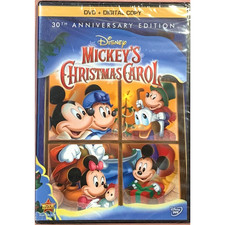 Mickey's Christmas Carol NEW DVD Animated 30th Anniversary Ed Scrooge McDuck