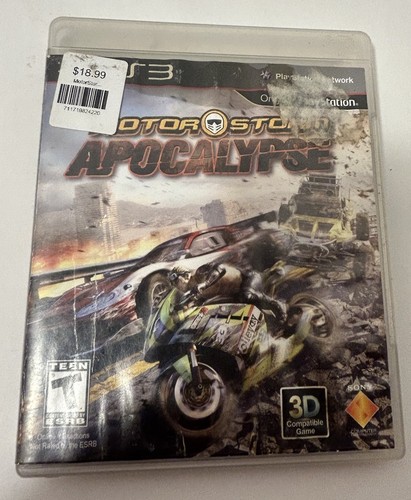 Motor Storm Pacific Rift MotorStorm Apocalypse 3 Complete CIB TESTED - Picture 10 of 13