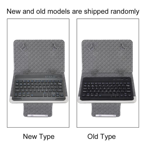 7''-7.9'' Tablet Universal PU Protective Case Cover Keyboard (White - Picture 19 of 19
