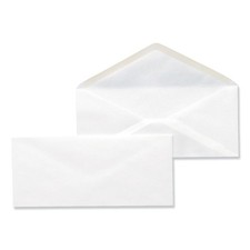 Universal 35210 #10 Monarch Flap Gummed Business Envelope - White (500/BX) New