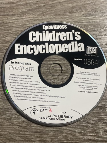 Eyewitness " Children's Encyclopaedia" Band 1: Alter 7-11: PC CD-ROM - Bild 3 von 3