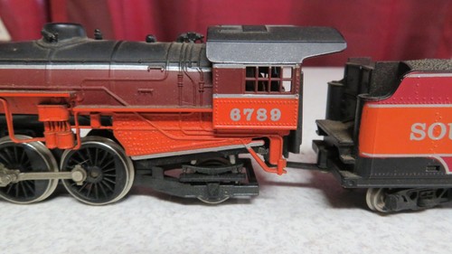 LOCOMOTORA MOTOR RSO Z-75157 #6789 LUZ DIURNA PACIFIC Y TENDER ESCALA HO - Imagen 3 de 11