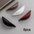 Six Pack Plastic Furniture Handles No Drilling Required for Door and Drawers