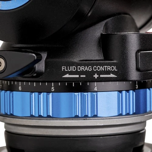 Benro S8PRO Video Head, 17.6 lb Load, 3/8"-16 Accessory Mounts, Counterbalance - Image 3 of 4