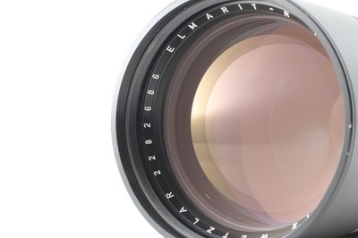 LEICA - Leica ライカ Leitz Elmarit R 180mm f2.8 3Cam MF Lens 3カム #11689 3 Cam [Near MINT] Leica Elmarit R 180mm f2.8 Lens For Leica