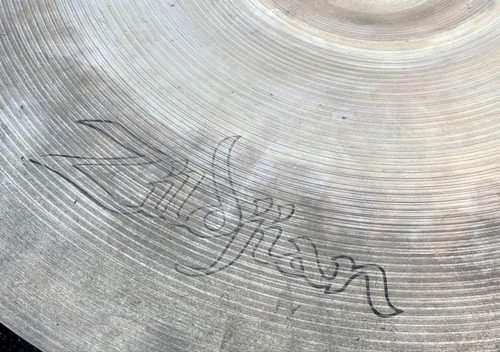 Zildjian 18 Crash Cymbal Vintage 70s A Series Heavy White Logo Japan - Picture 8 of 9