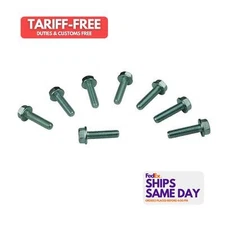 Moroso 38591, Set of 8 Zinc Steel Bolt Kit Fits Gm Ls Timing Cover Performance
