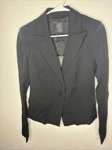 PINKO Stretch Women's Blazer Jacket Black Size 42 - Picture 3 of 6