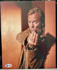 KIEFER SUTHERLAND SIGNED 24 PHOTO 8X10 JACK BAUER AUTOGRAPH LOST BOYS BAS COA 2 KIEFER SUTHERLAND SIGNED 24 PHOTO 8X10 JACK BAUER AUTOGRAPH LOST BOYS BAS COA 2