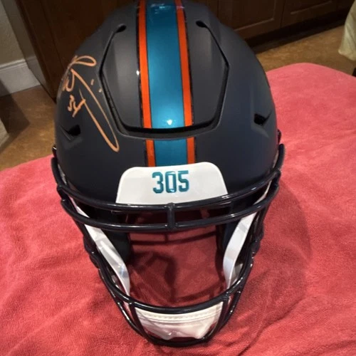 Ricky Williams  Miami Dolphins SpeedFlex Football Helmet Autographed Beckett