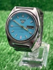 Vintage Seiko 5 Automatic || Blue Dial || Men's Vintage Watch ||