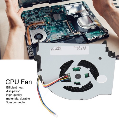 Ventilador de CPU Duradero Eficiente Disipación de Calor Conector de 5 Pines Ventilador de Radiador para Len - Imagen 9 de 23