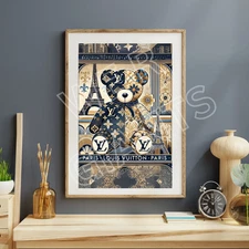 Louis Vuitton Paris 11x17 Art Print (Luxury Prints, Artwork, Home decor)