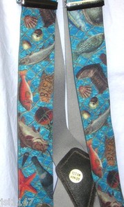 MENS BRACES CELTIC BLUE TRIBAL WORK FISHING MOTORBIKE ROCK 2/" BRACE YOURSELF