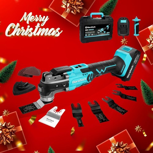 Powerful 20V Oscillating Multi-Tool with 24PCS Accessories for DIY Projects - Picture 11 of 11