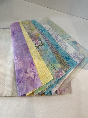 Keepsake Quilting Fabric "Bali Pastels Collection 25 (10") Squares - Picture 4 of 7