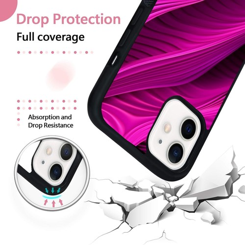 Heavy Duty For Google Pixel 6 6A 7 7A 8 Pro Lines Hot Red White Dots - Picture 20 of 25