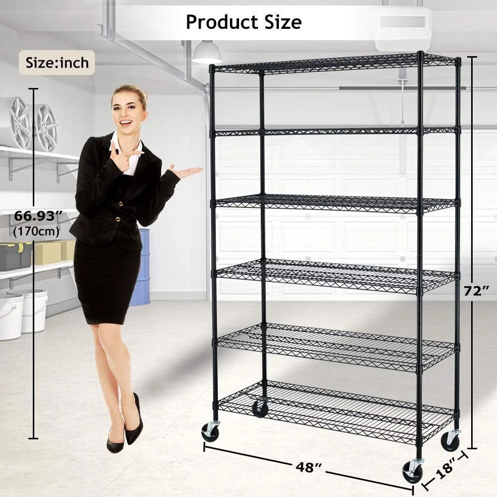 Wire shelving 2024 for garage