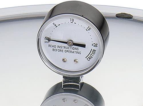 Presto Latest Model 21 Litre Pressure Canner with a Stainless Steel Finish type - Picture 5 of 6
