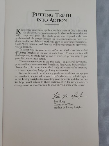 One on One Discipleship by Charles R Swindoll-Bible Study Guide, Paperback - Picture 6 of 11