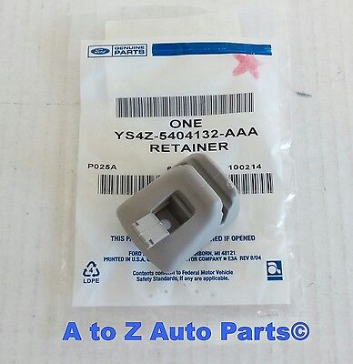 OEM FORD 2000-2004 Ford Focus GRAY L or R Sun Visor Retainer Clip YS4Z5404132AAA