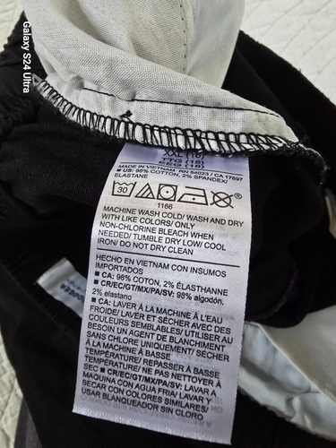 NEW OLD NAVY Black Built In Flex Jogger Pants Boys SZ/XXL (18) NWT - Picture 10 of 10