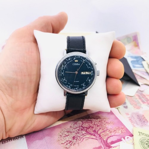 ♏️ ♌️ Rare Slava Zodiac signs USSR Soviet Wristwatch 2428 Wrist Watch Service 🛠 - Picture 6 of 13