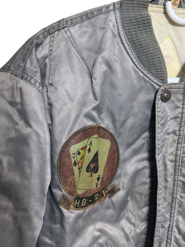 Vintage 90s Rothschild Clothes Bomber Jacket Medium With Patches - Bild 5 von 9